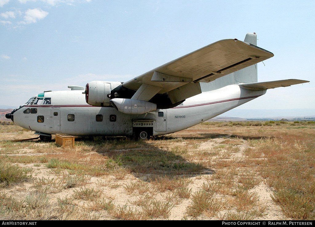 Aircraft Photo of N8190B | Fairchild C-123K Provider | AirHistory.net #41884