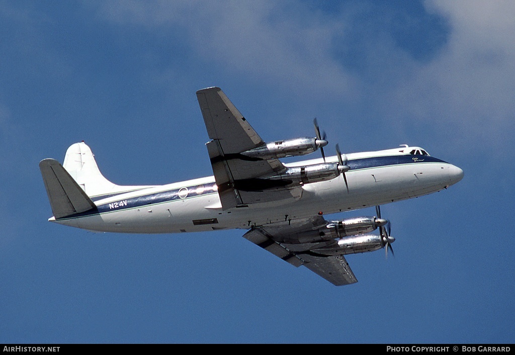 Aircraft Photo of N24V | Vickers 745D Viscount | Go Transportation | AirHistory.net #41909