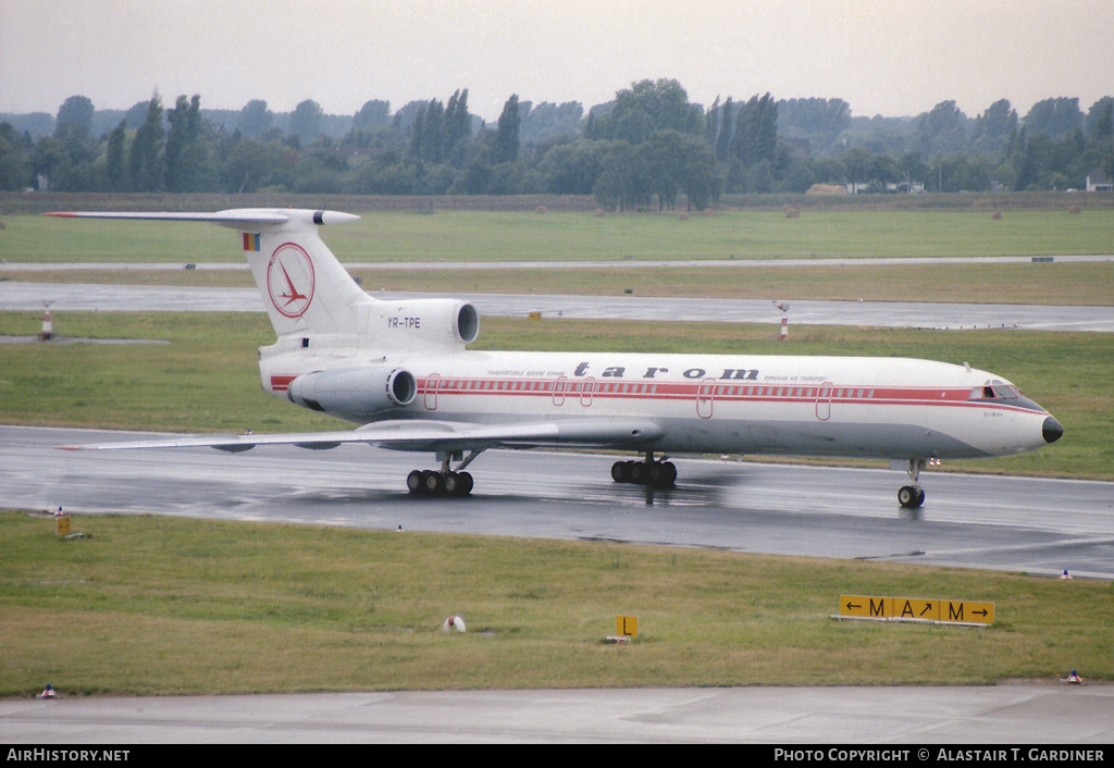 Aircraft Photo of YR-TPE | Tupolev Tu-154B | TAROM - Transporturile Aeriene Române | AirHistory.net #41914