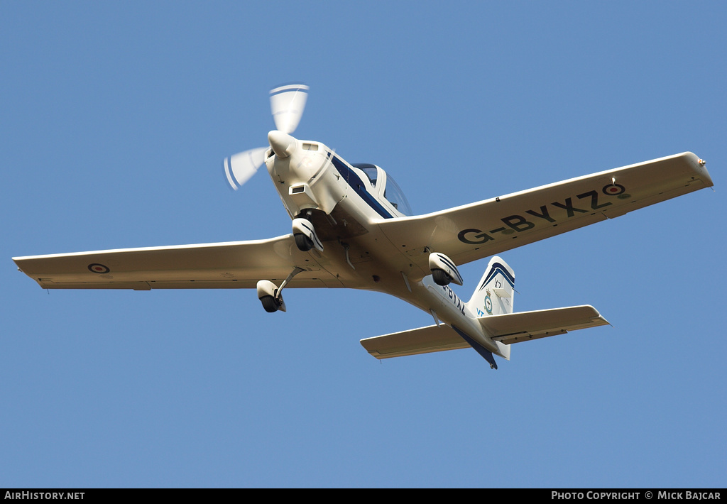 Aircraft Photo of G-BYXZ | Grob G-115E Tutor | UK - Air Force | AirHistory.net
