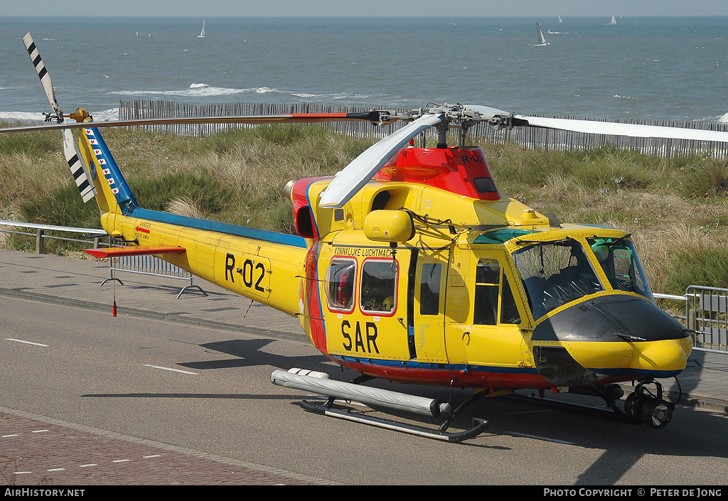 Aircraft Photo of R-02 | Agusta AB-412SP Grifone | Netherlands - Air Force | AirHistory.net #41932