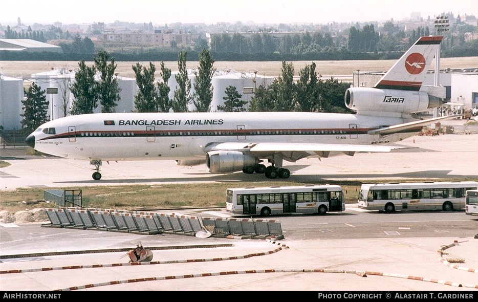 Aircraft Photo of S2-ACQ | McDonnell Douglas DC-10-30 | Biman Bangladesh Airlines | AirHistory.net #41940