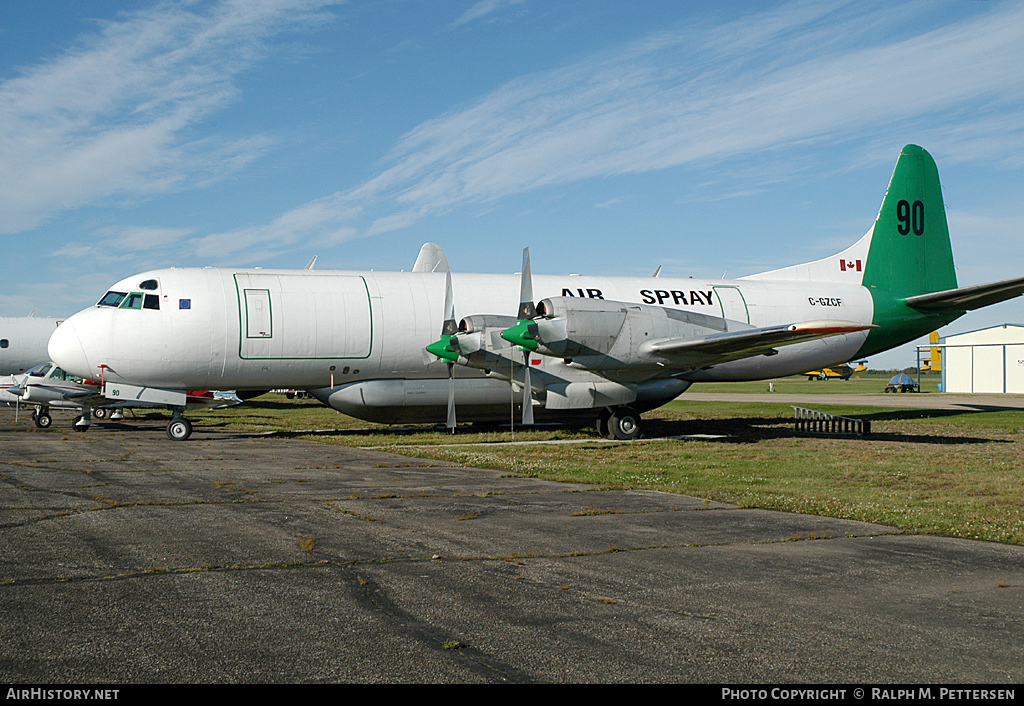 Aircraft Photo of C-GZCF | Lockheed L-188(AT) Long Liner | Air Spray | AirHistory.net #41947