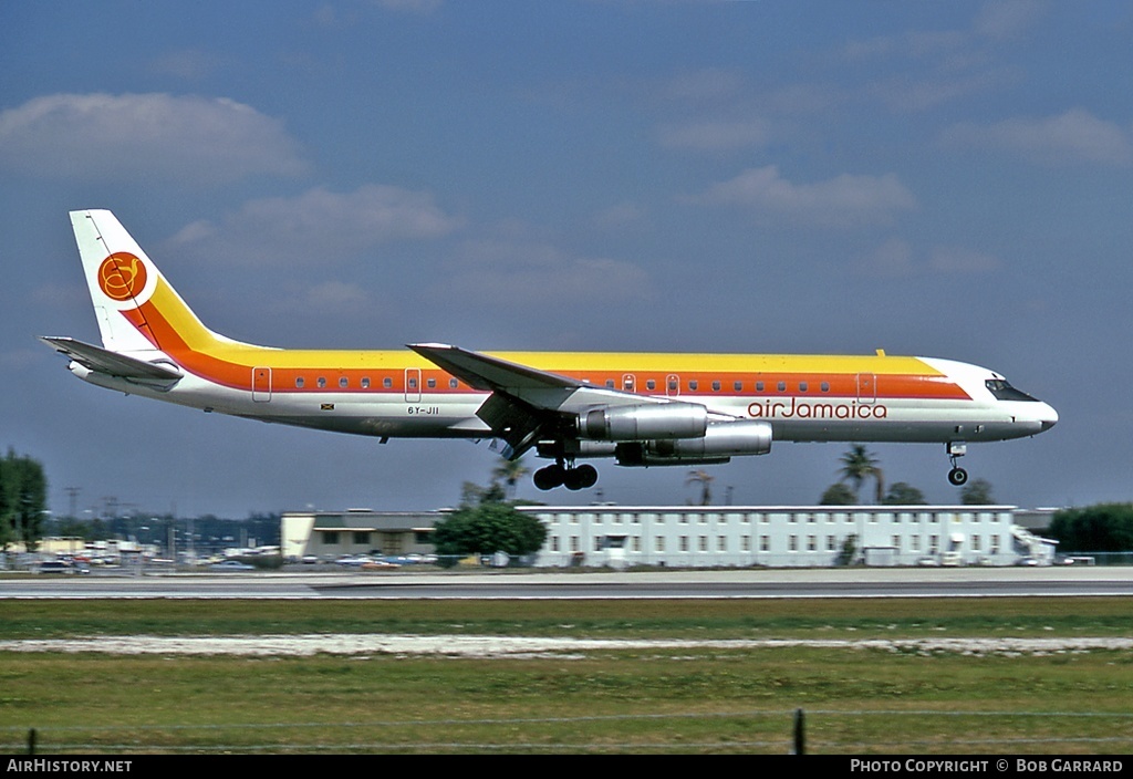 Aircraft Photo of 6Y-JII | McDonnell Douglas DC-8-62H | Air Jamaica | AirHistory.net #41957