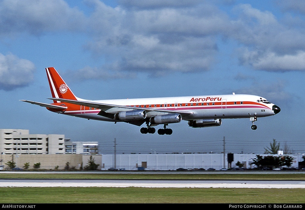 Aircraft Photo of OB-R-1249 | McDonnell Douglas DC-8-62H | AeroPeru | AirHistory.net #41958