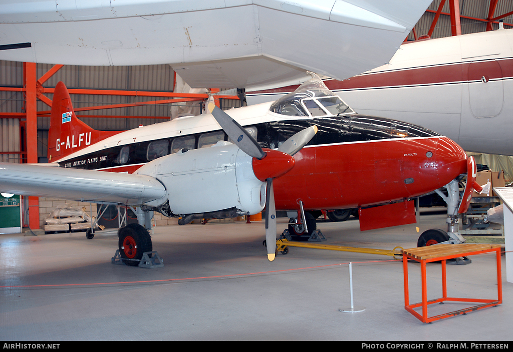 Aircraft Photo of G-ALFU | De Havilland D.H. 104 Dove 6 | Civil Aviation Flying Unit | AirHistory.net #41964