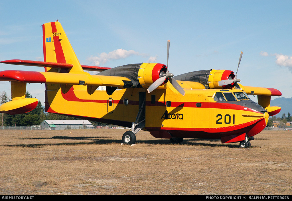 Aircraft Photo of C-GFSK | Canadair CL-215-V (CL-215-1A10) | Alberta Government | AirHistory.net #41967