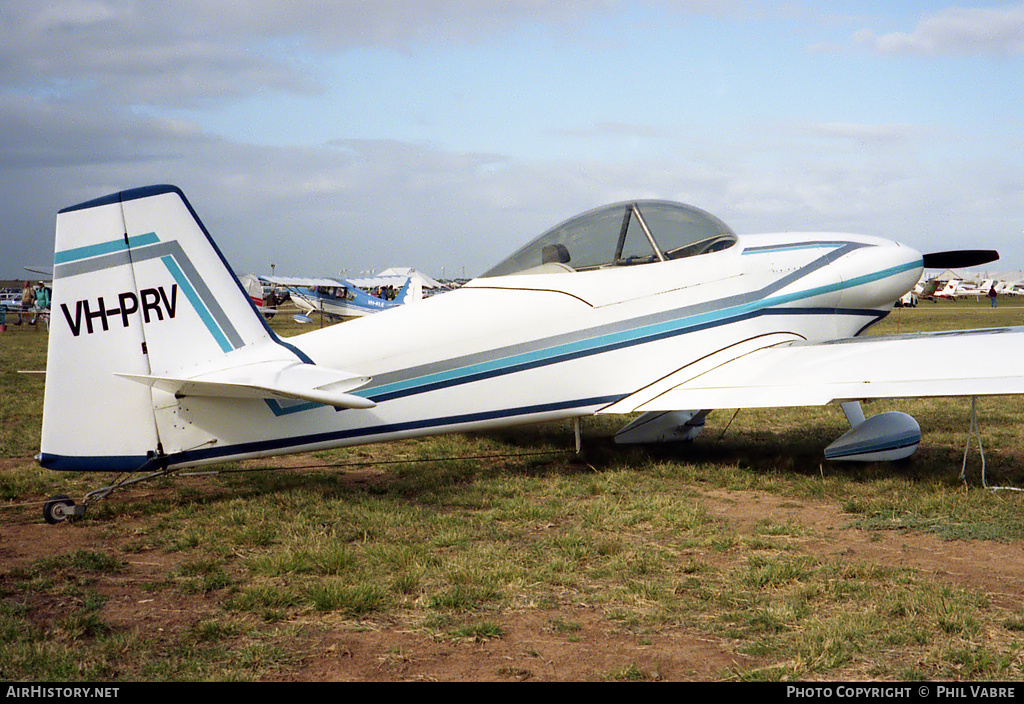 Aircraft Photo of VH-PRV | Van's RV-4 | AirHistory.net #41968