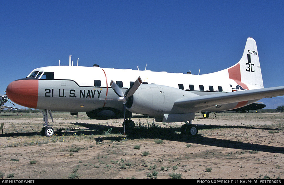 Aircraft Photo of 51-7906 | Convair VT-29B | USA - Navy | AirHistory.net #41980