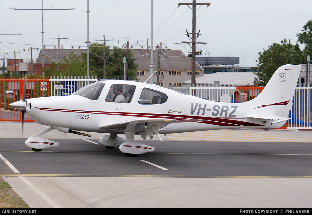 Aircraft Photo of VH-SRZ | Cirrus SR-20 G1 | AirHistory.net #41993