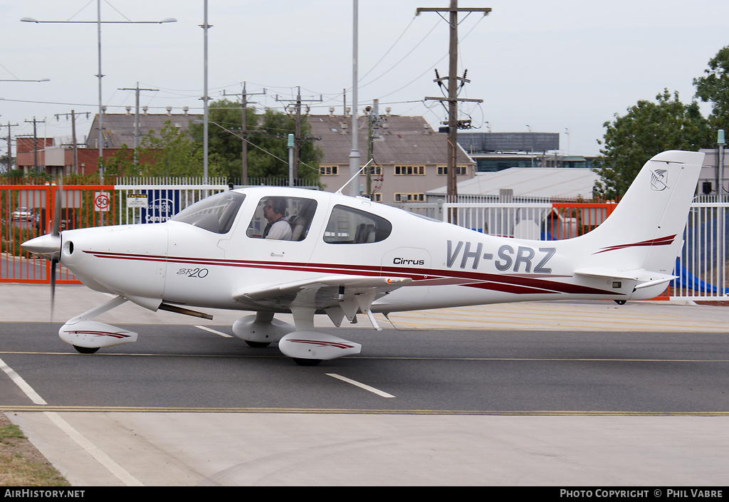Aircraft Photo of VH-SRZ | Cirrus SR-20 | AirHistory.net #41993