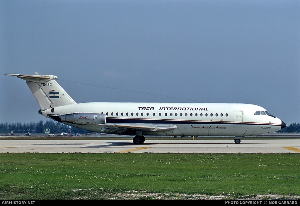 Aircraft Photo of YS-18C | BAC 111-407AW One-Eleven | TACA - Transportes Aéreos Centro Americanos | AirHistory.net #42000