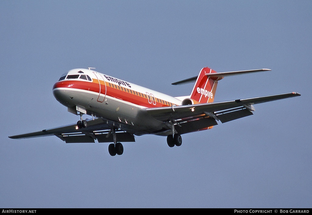 Aircraft Photo of N118UR | Fokker F28-4000 Fellowship | Empire Airlines | AirHistory.net #42003