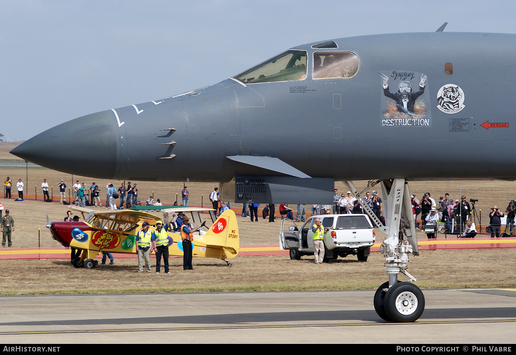 Aircraft Photo of 86-0121 / AF86-121 | Rockwell B-1B Lancer | USA - Air Force | AirHistory.net #42007