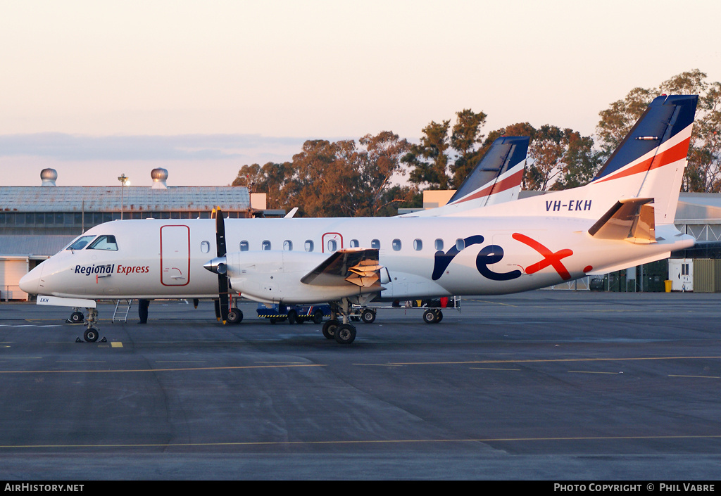 Aircraft Photo of VH-EKH | Saab 340B/Plus | REX - Regional Express | AirHistory.net #42012