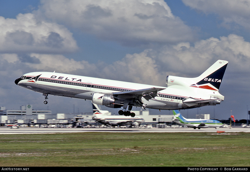 Aircraft Photo of N707DA | Lockheed L-1011-385-1 TriStar 1 | Delta Air Lines | AirHistory.net #42017