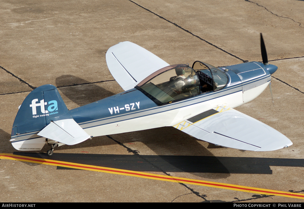 Aircraft Photo of VH-SZY | Mudry CAP-10B | Flight Training Adelaide - FTA | AirHistory.net #42031