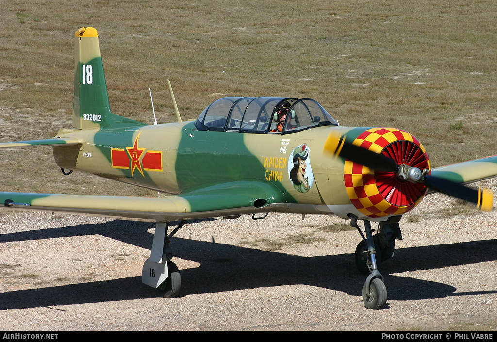 Aircraft Photo of VH-CPX | Nanchang CJ-6A-360 | China - Air Force | AirHistory.net #42036