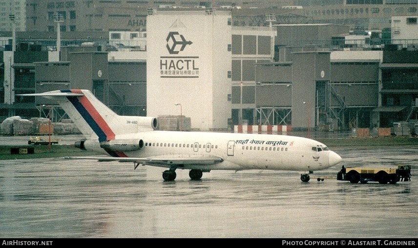 Aircraft Photo of 9N-ABD | Boeing 727-1F8 | Royal Nepal Airlines | AirHistory.net #42038