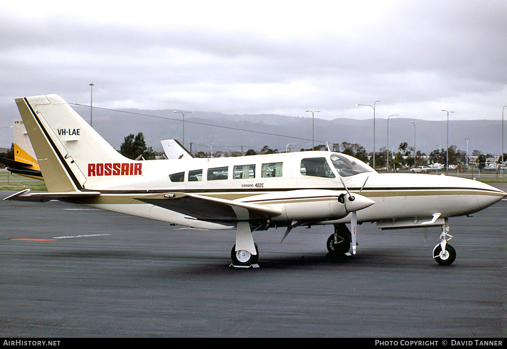 Aircraft Photo of VH-LAE | Cessna 402C | Rossair | AirHistory.net #42044
