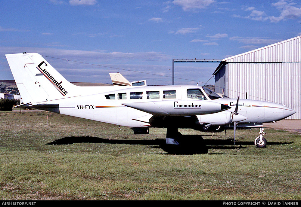 Aircraft Photo of VH-FYX | Cessna 402B Businessliner | Air Commodore | AirHistory.net #42056