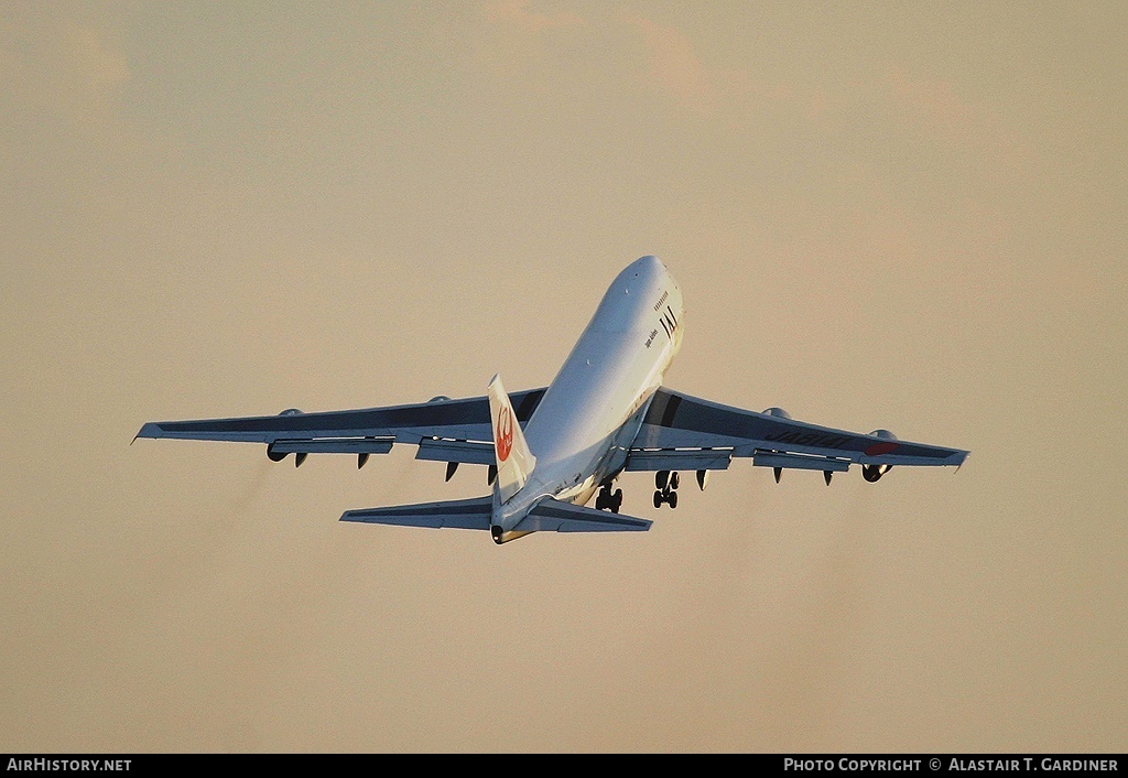 Aircraft Photo of JA8141 | Boeing 747-246B | Japan Airlines - JAL | AirHistory.net #42059