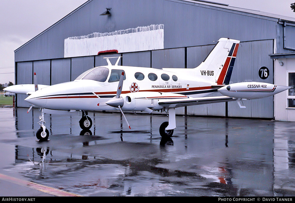 Aircraft Photo of VH-BUS | Cessna 402 | Peninsula Air Services | AirHistory.net #42063