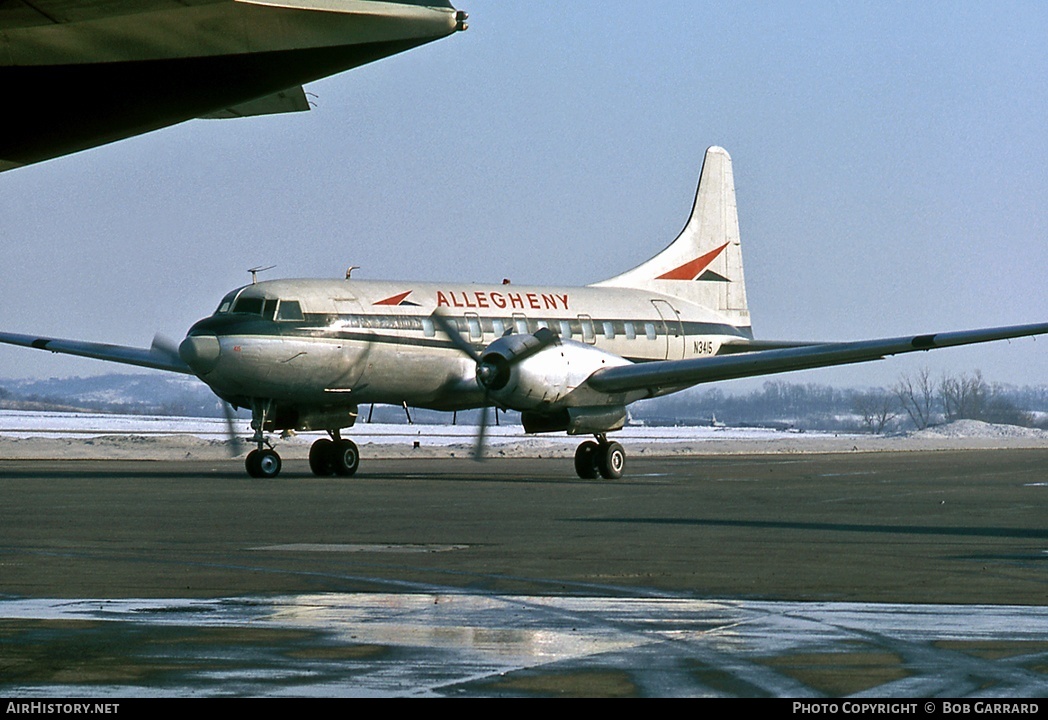Aircraft Photo of N3415 | Convair 340-32 | Allegheny Airlines | AirHistory.net #42066