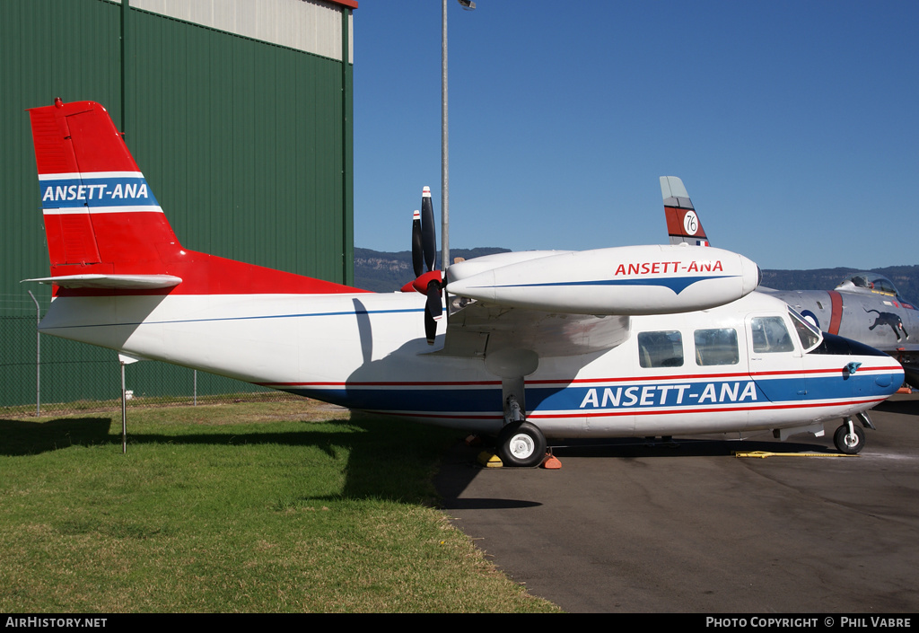 Aircraft Photo of VH-MMP | Piaggio P-166AL-1 | Ansett - ANA | AirHistory.net #42068
