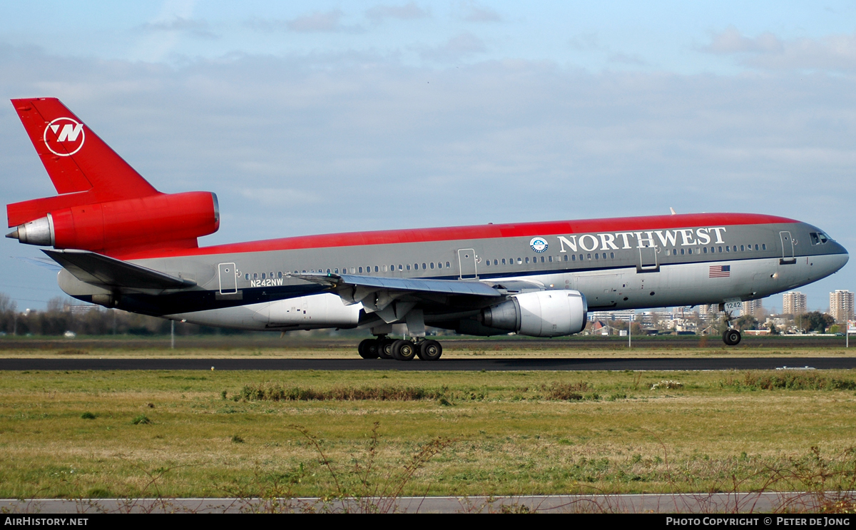 Aircraft Photo of N242NW | McDonnell Douglas DC-10-30 | Northwest Airlines | AirHistory.net #42083