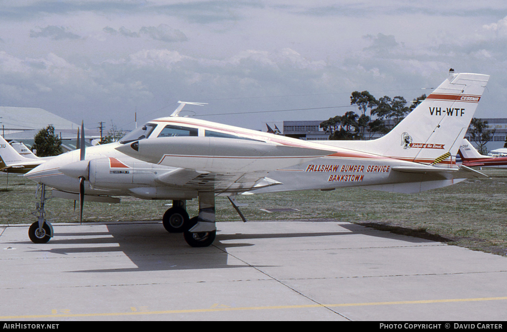Aircraft Photo of VH-WTF | Cessna 310P | Fallshaw Bumper Service | AirHistory.net