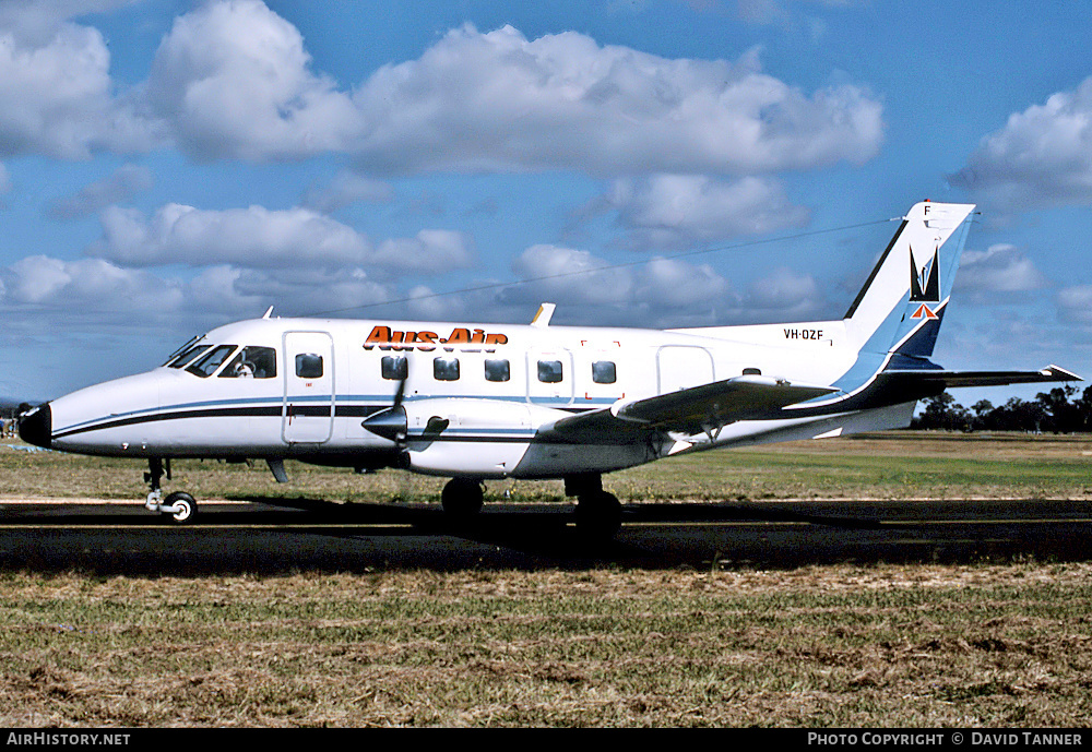 Aircraft Photo of VH-OZF | Embraer EMB-110P2 Bandeirante | Aus-Air | AirHistory.net #42096