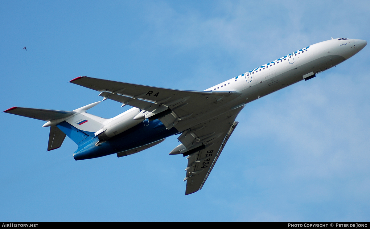 Aircraft Photo of RA-85834 | Tupolev Tu-154M | Pulkovo Airlines | AirHistory.net #42106