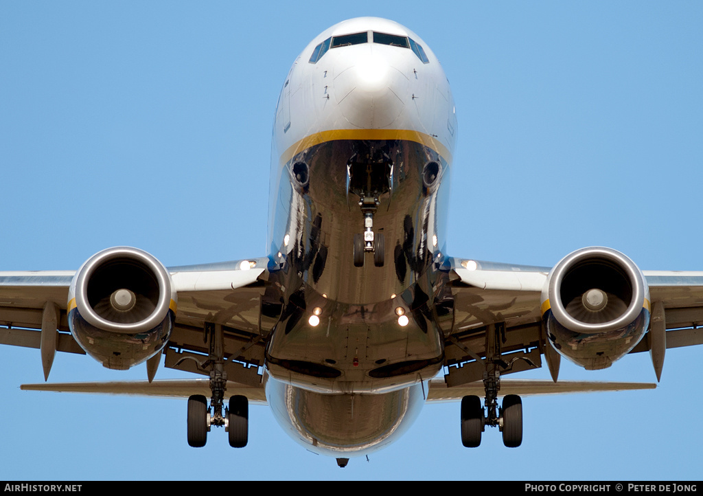 Aircraft Photo of EI-DYS | Boeing 737-8AS | Ryanair | AirHistory.net #42107