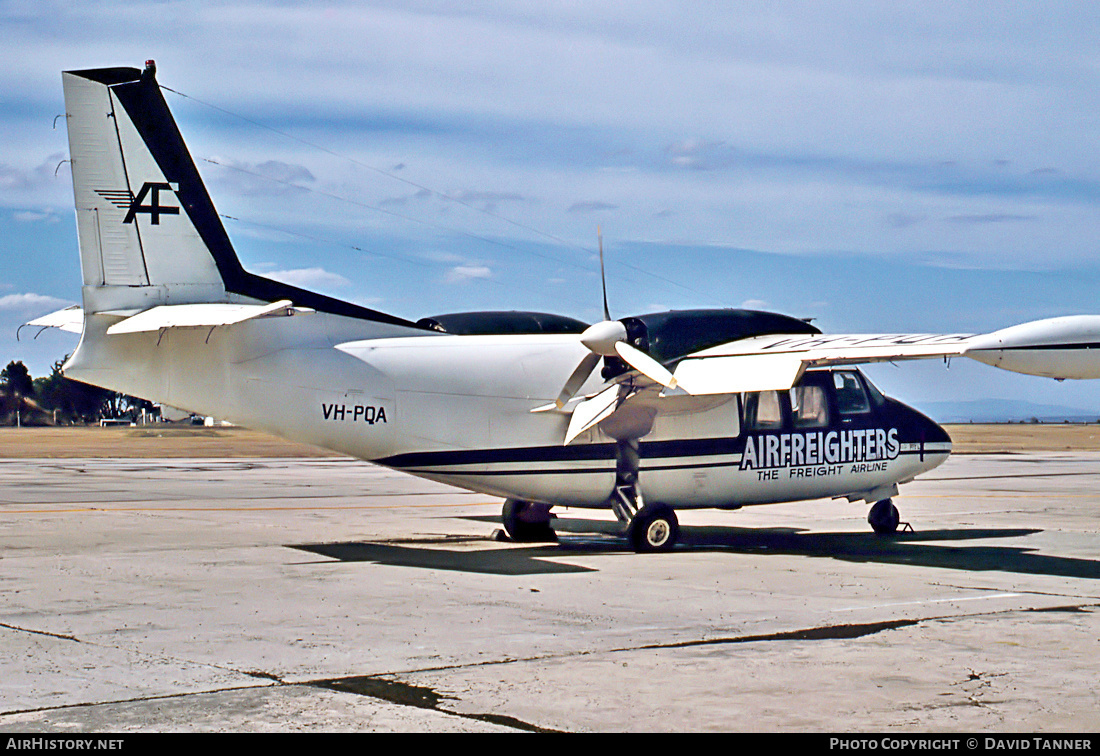 Aircraft Photo of VH-PQA | Piaggio AP-166B | Airfreighters | AirHistory.net #42112