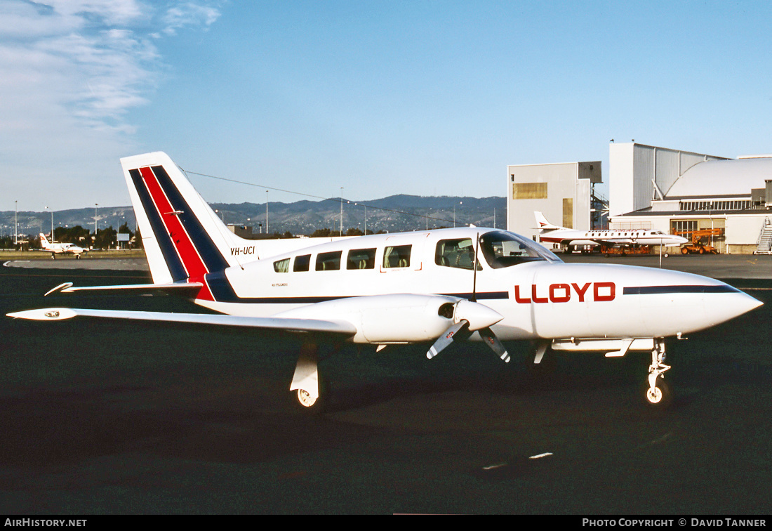 Aircraft Photo of VH-UCI | Cessna 402C Businessliner | Lloyd Aviation | AirHistory.net #42117