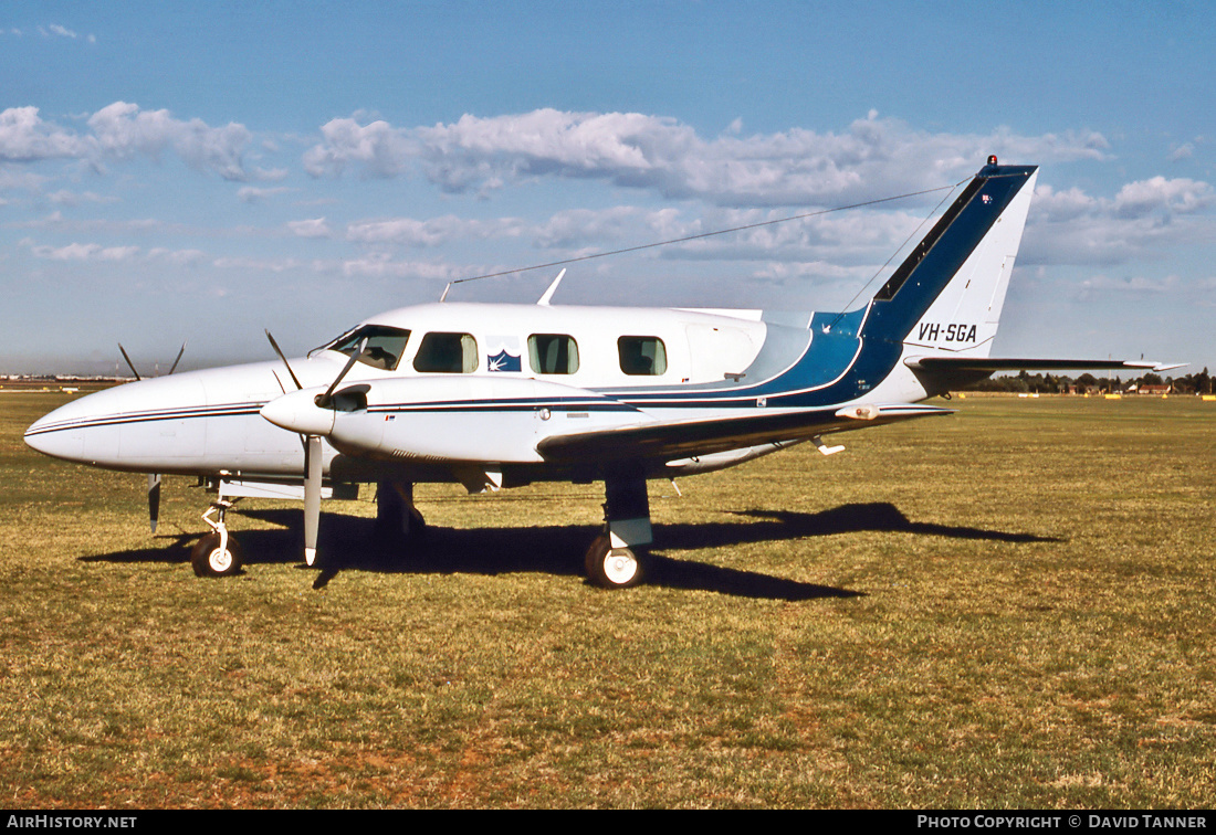 Aircraft Photo of VH-SGA | Piper PA-31P-425 Pressurized Navajo | AirHistory.net #42123