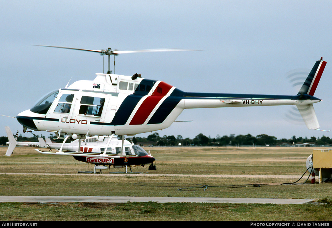 Aircraft Photo of VH-BHY | Bell 206B JetRanger II | Lloyd Helicopters | AirHistory.net #42140