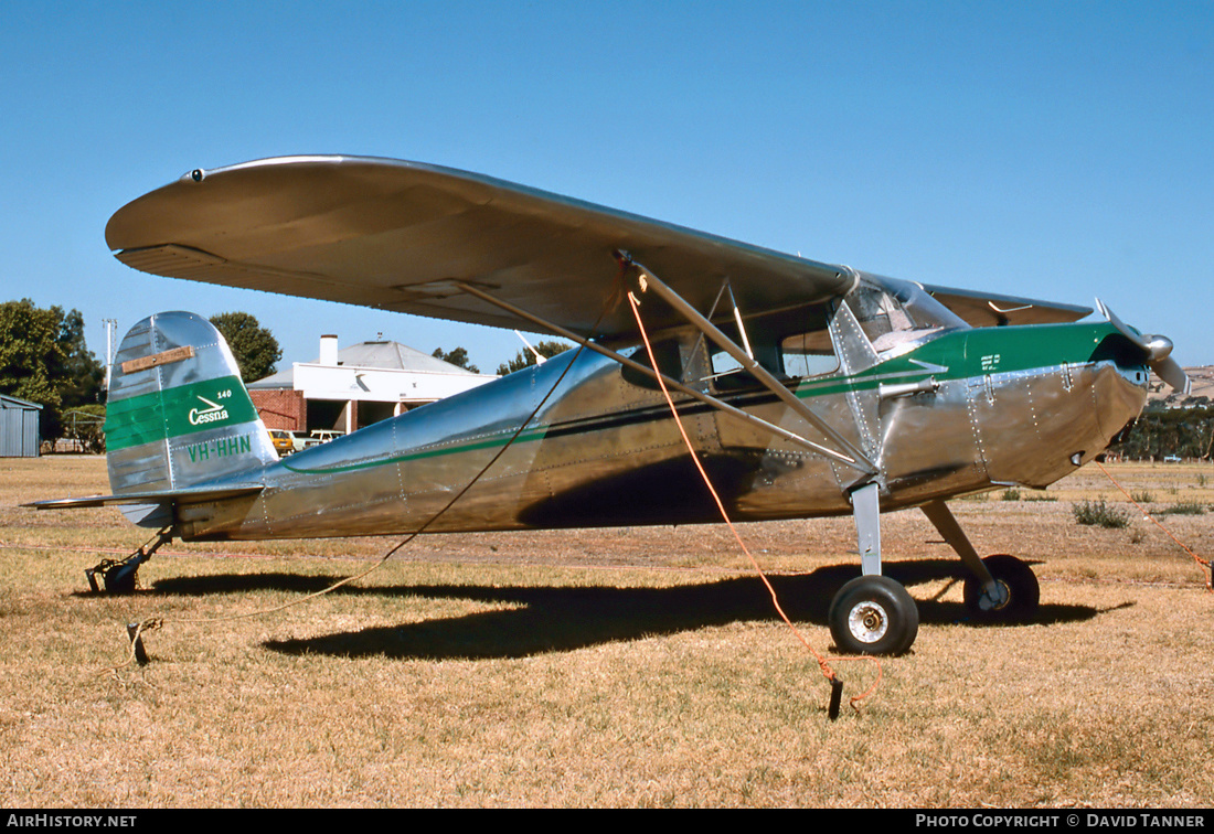 Aircraft Photo of VH-HHN | Cessna 140 | AirHistory.net #42147