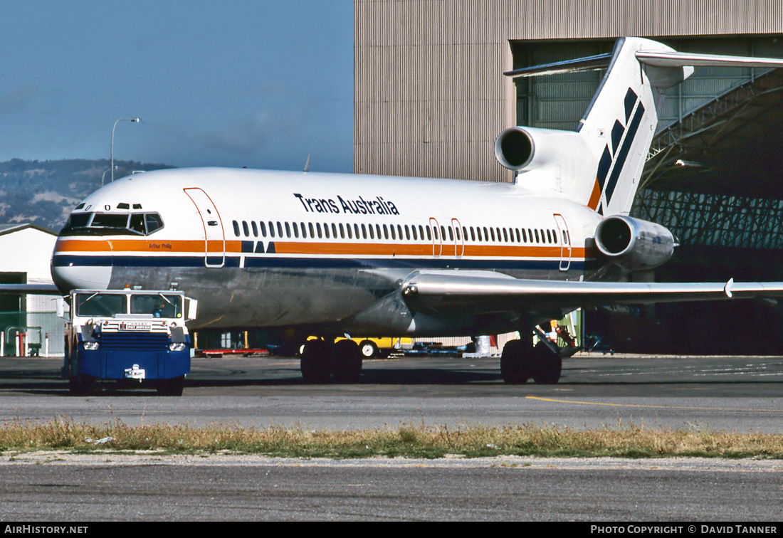Aircraft Photo of VH-TBO | Boeing 727-276/Adv | Trans-Australia Airlines - TAA | AirHistory.net #42151