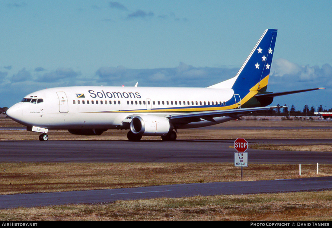 Aircraft Photo of VH-TJB | Boeing 737-376 | Solomons - Solomon Airlines | AirHistory.net #42169