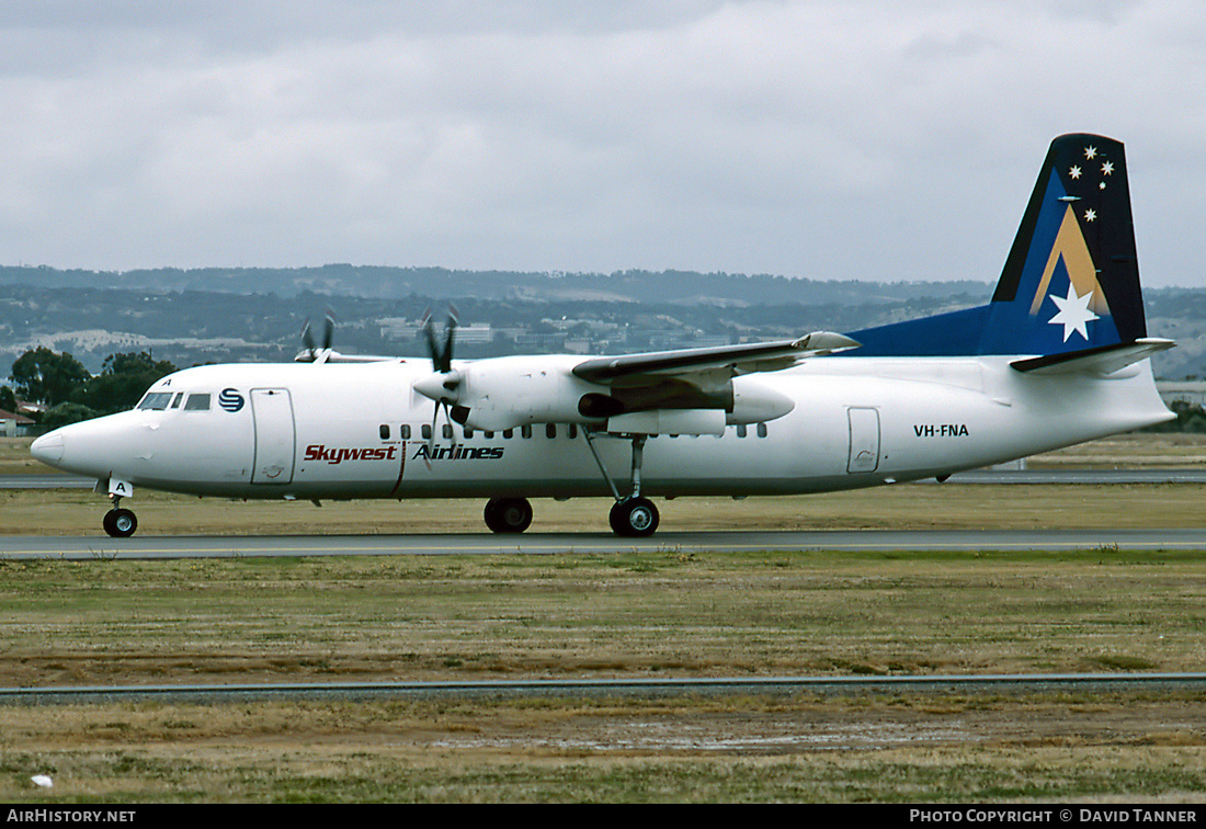 Aircraft Photo of VH-FNA | Fokker 50 | Skywest Airlines | AirHistory.net #42173