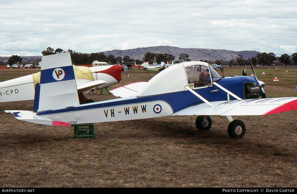 Aircraft Photo of VH-WWW | Evans VP-1 | AirHistory.net #42179