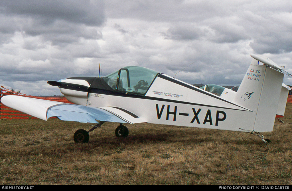 Aircraft Photo of VH-XAP | Pazmany PL-4A | AirHistory.net #42205