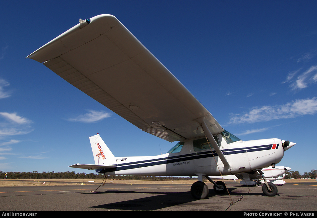 Aircraft Photo of VH-WFV | Cessna A152 Aerobat | Curtin Flying Club | AirHistory.net #42246