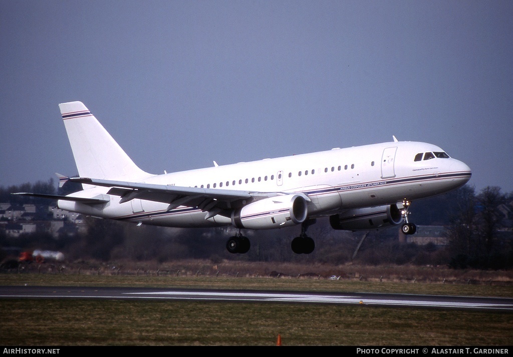 Aircraft Photo of F-GSVU | Airbus ACJ319 (A319-133/CJ) | Aero Services | AirHistory.net #42261