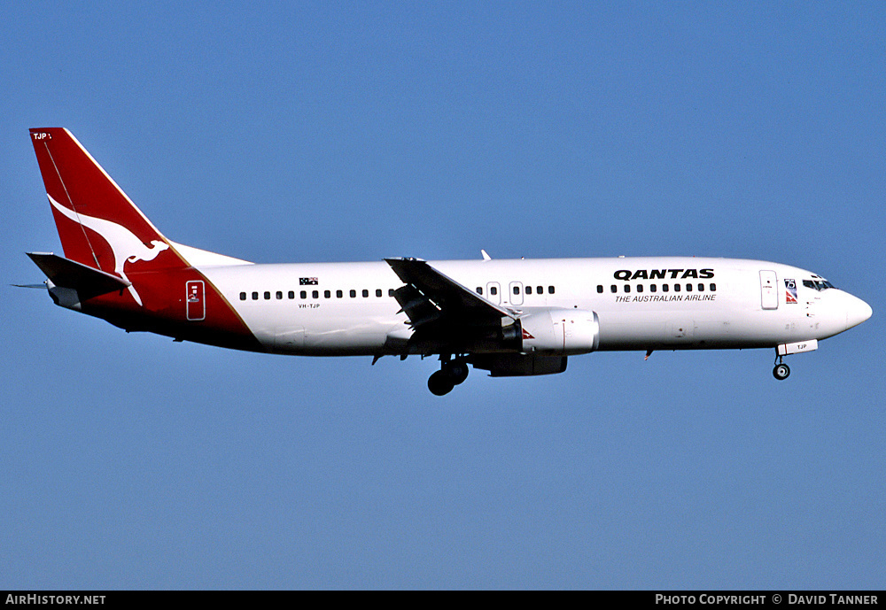 Aircraft Photo of VH-TJP | Boeing 737-476 | Qantas | AirHistory.net #42265