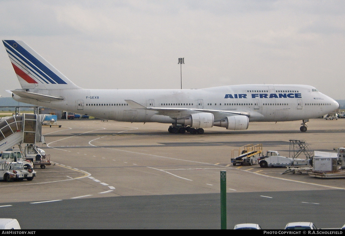 Aircraft Photo of F--GEXB | Boeing 747-4B3M | Air France | AirHistory.net #42270