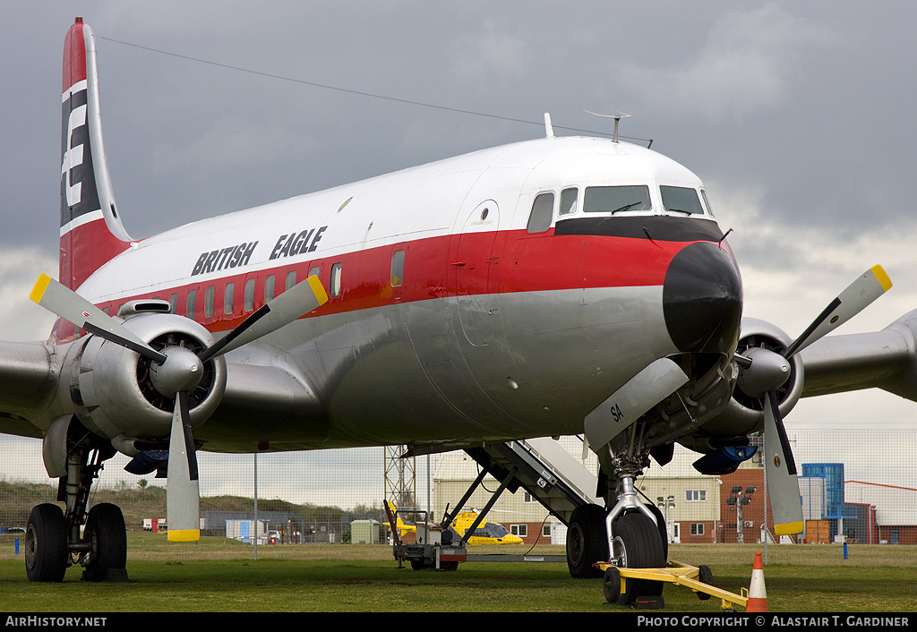 Aircraft Photo of G-APSA | Douglas DC-6A(C) | British Eagle International Airlines | AirHistory.net #42276