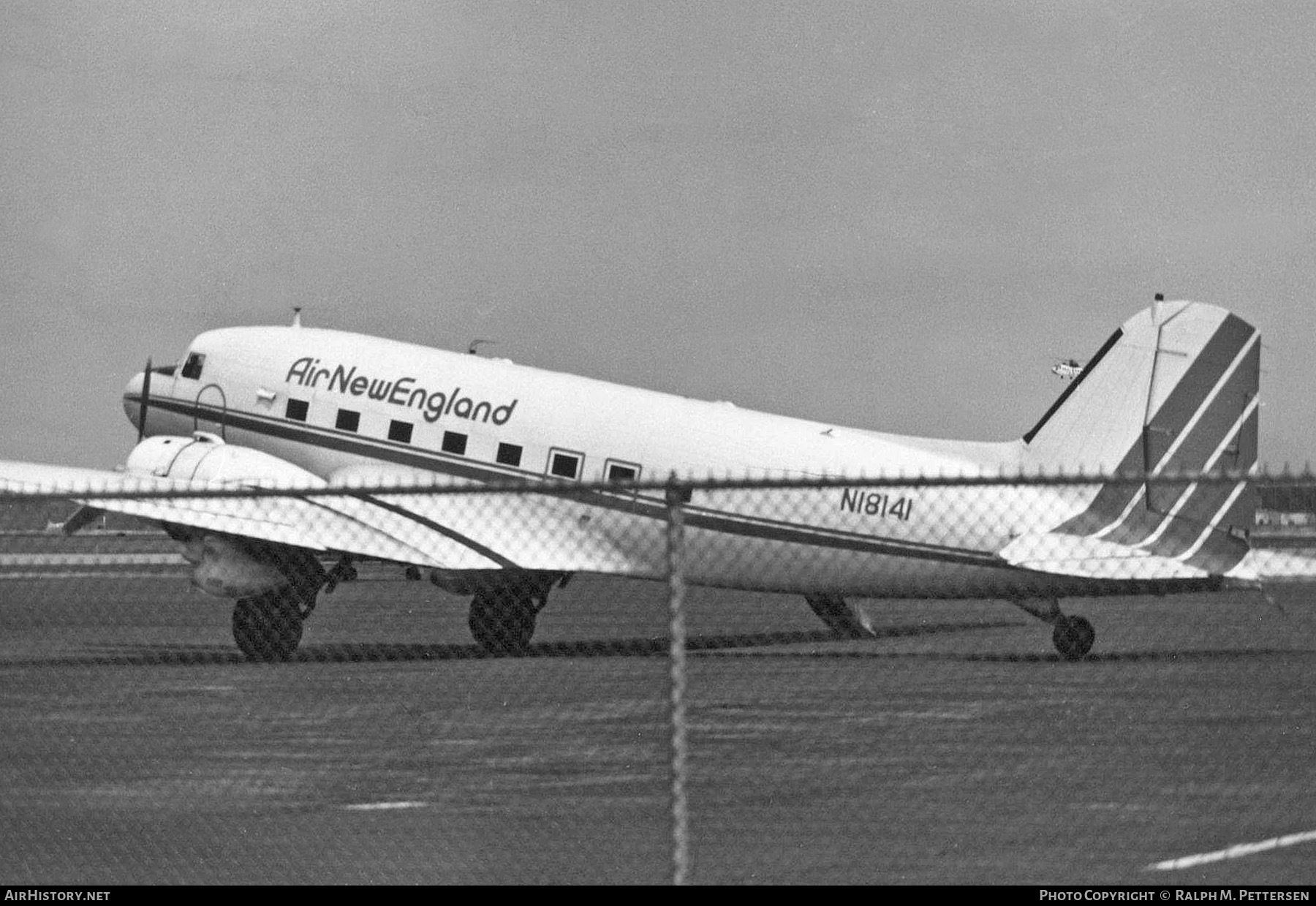 Aircraft Photo of N18141 | Douglas DC-3(A) | Air New England | AirHistory.net #42285
